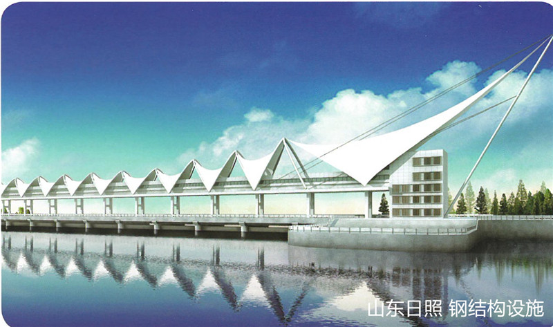 山东日照 钢结构设施