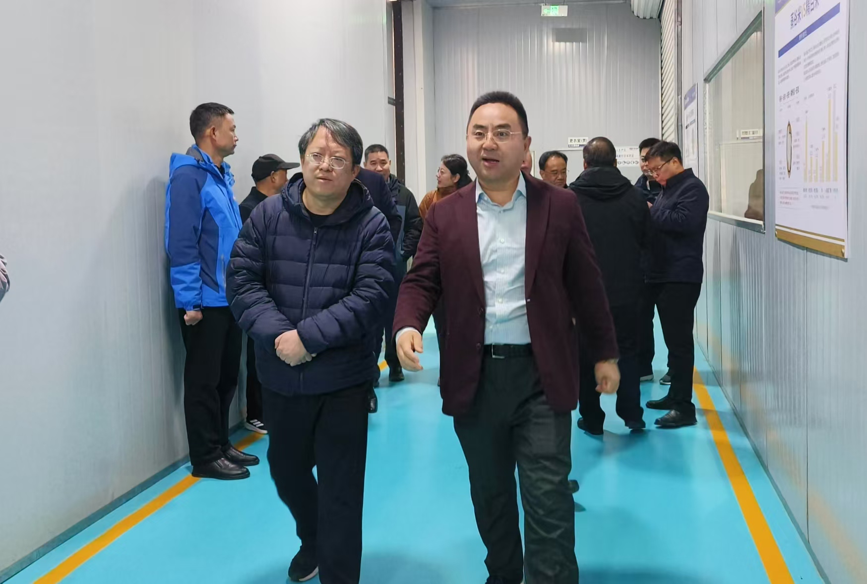 国家粮食和物资储备局安全仓储与科技司调研组莅临蒸谷食品参观考察
