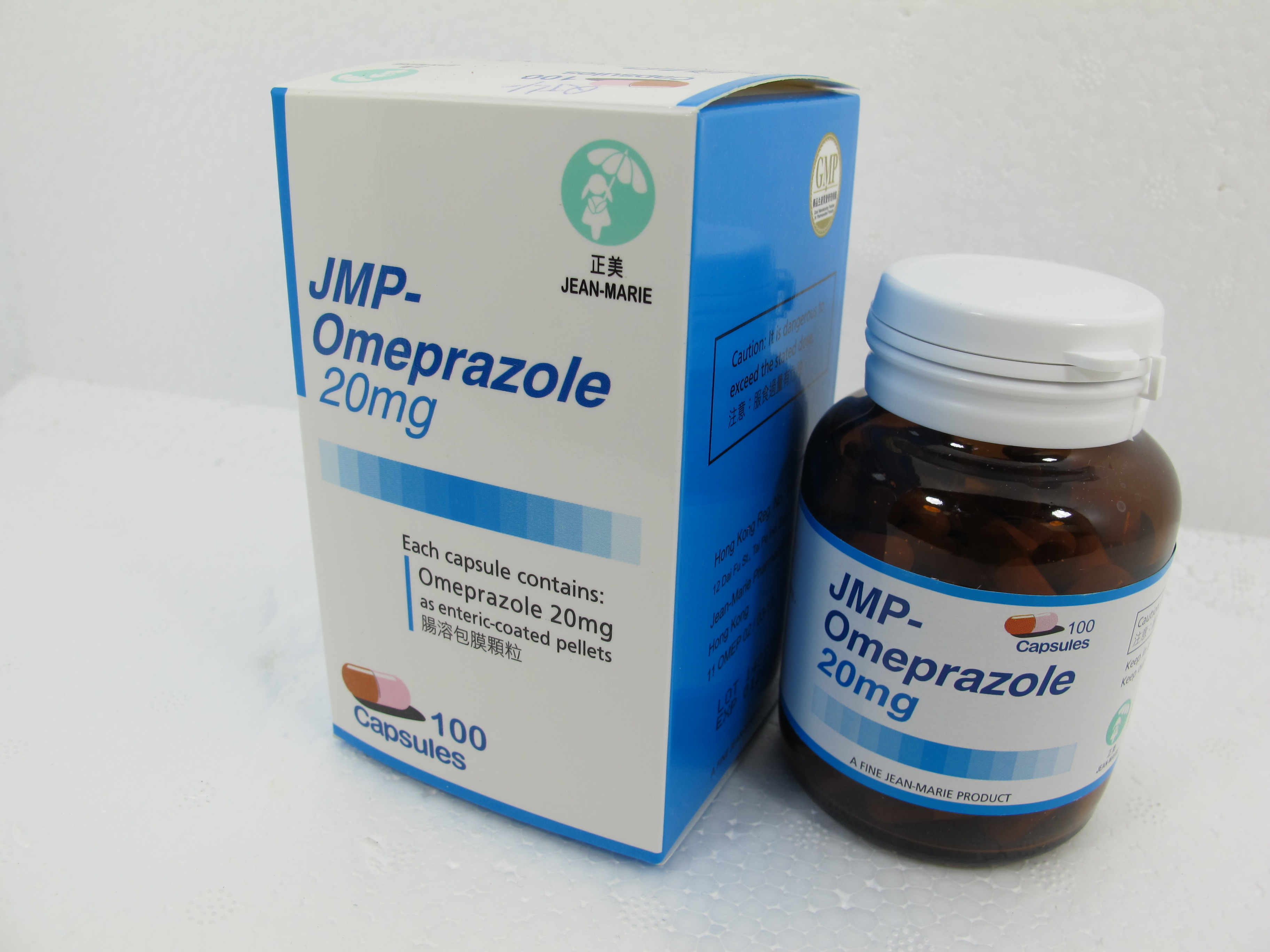 香港正美jmp-omeprazole 肠溶包膜颗粒(奥美拉唑)-药品-药品 保健品