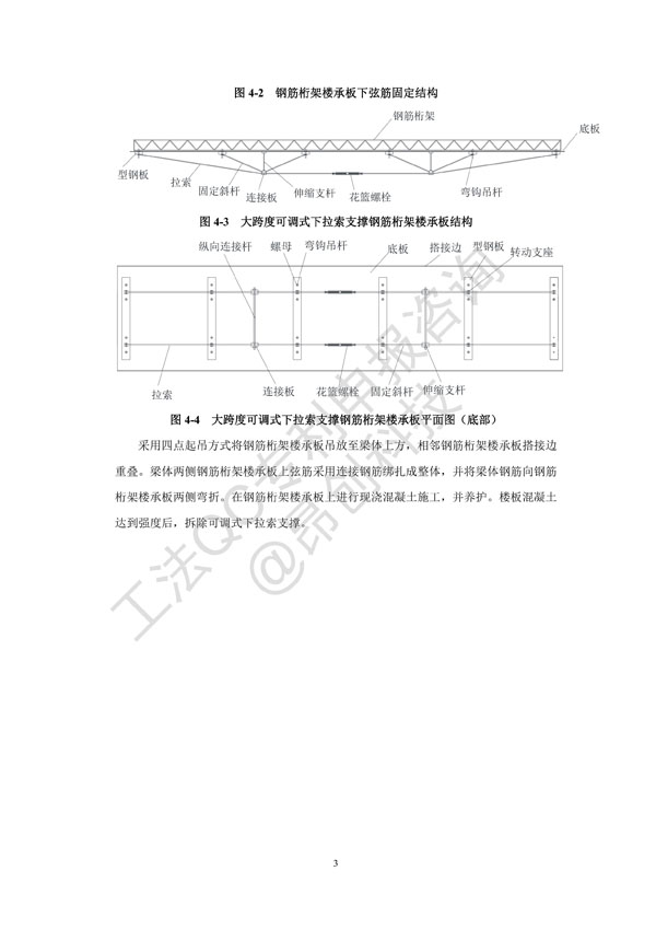 大跨度可调式下拉索支撑钢筋桁架楼承板施工工法_3.jpg