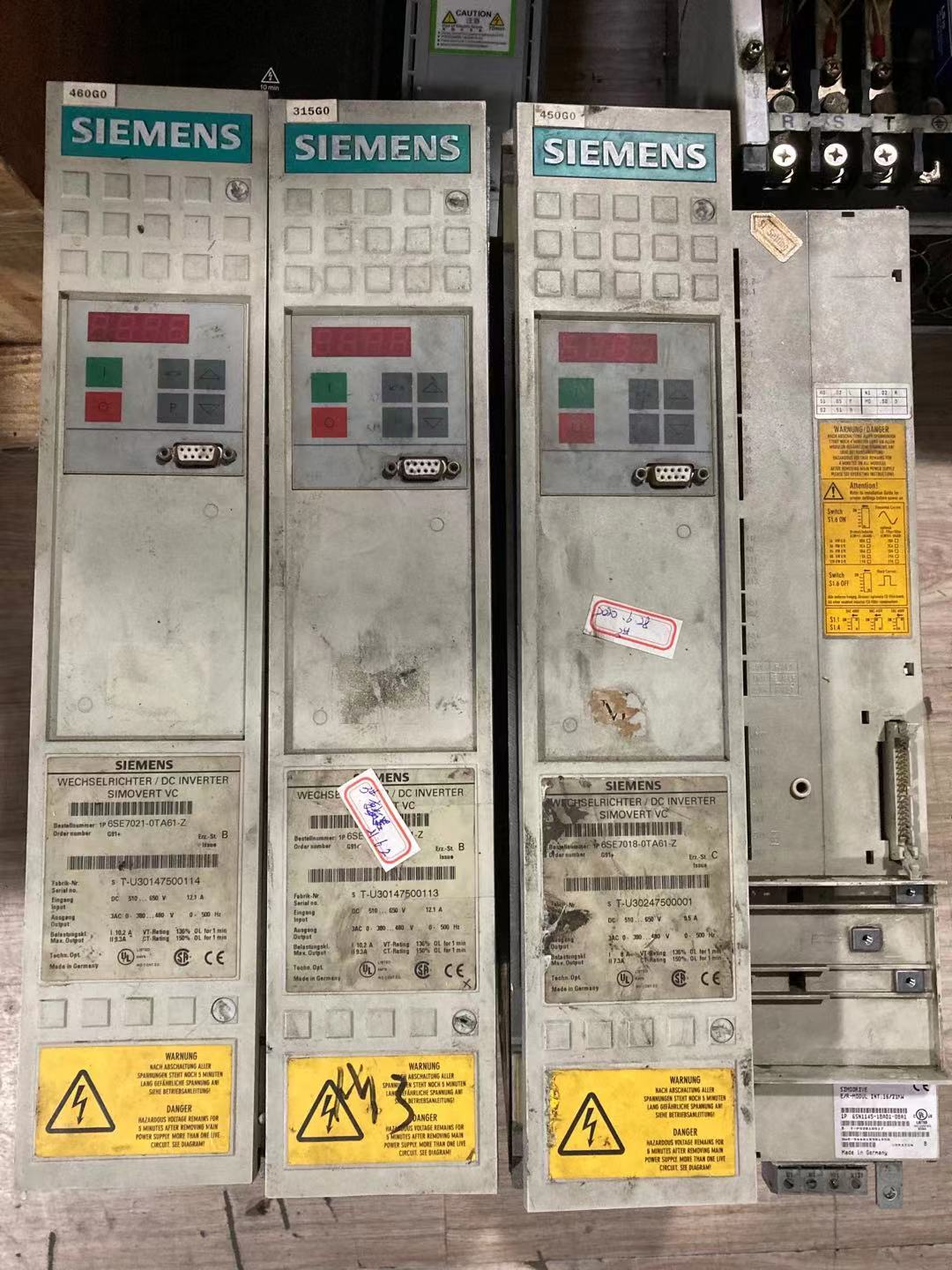 西门子6SN1145电源维修分享
