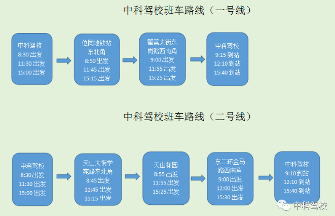 石家庄中科驾校有班车吗