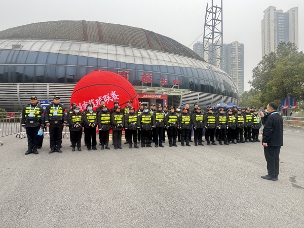 乾龙特卫圆满护航赣BA九江站，硬核守护燃情赛场