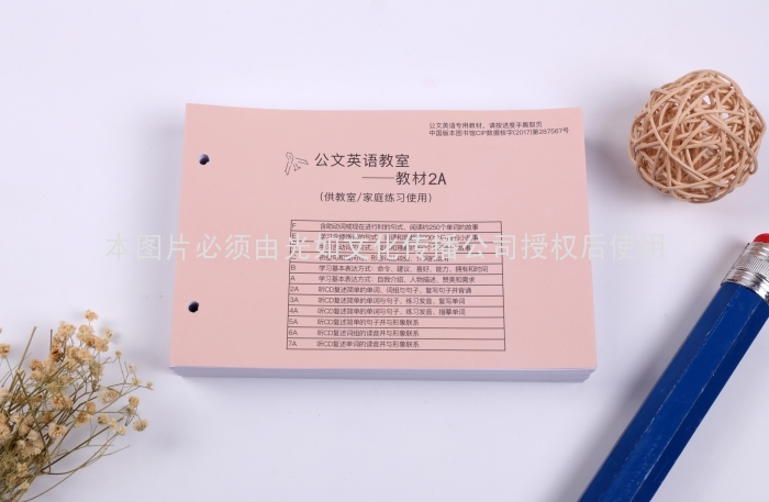 英语幼儿园阶段教材（2A）