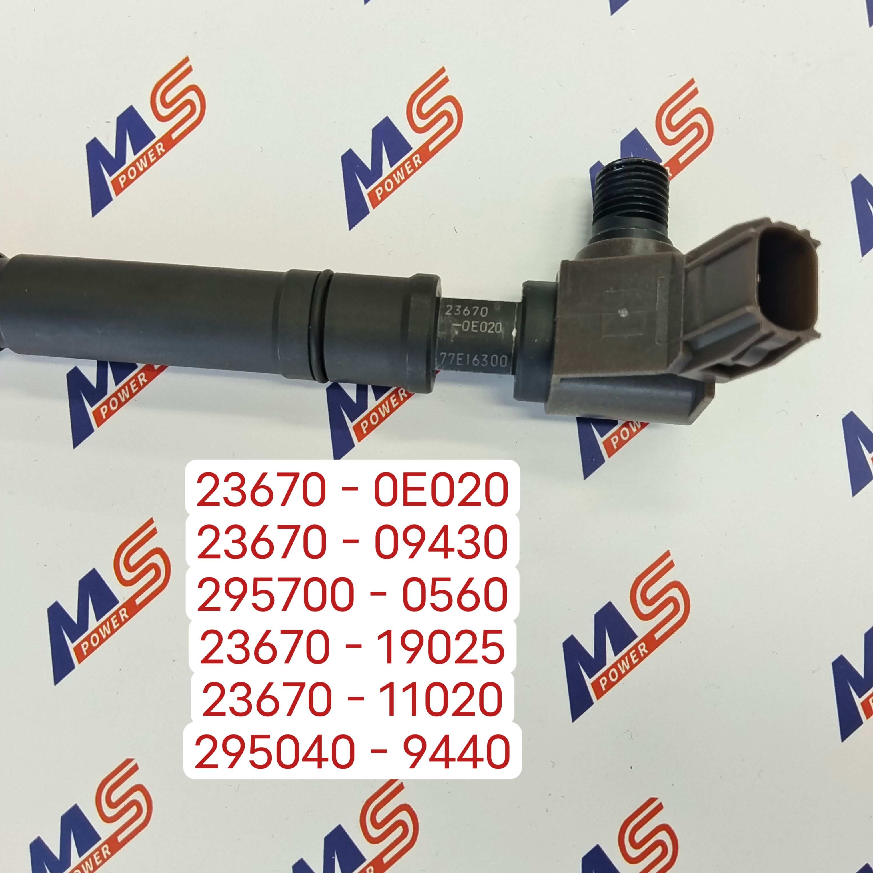 Deso diesel injector 23670-0E020 236700E020 