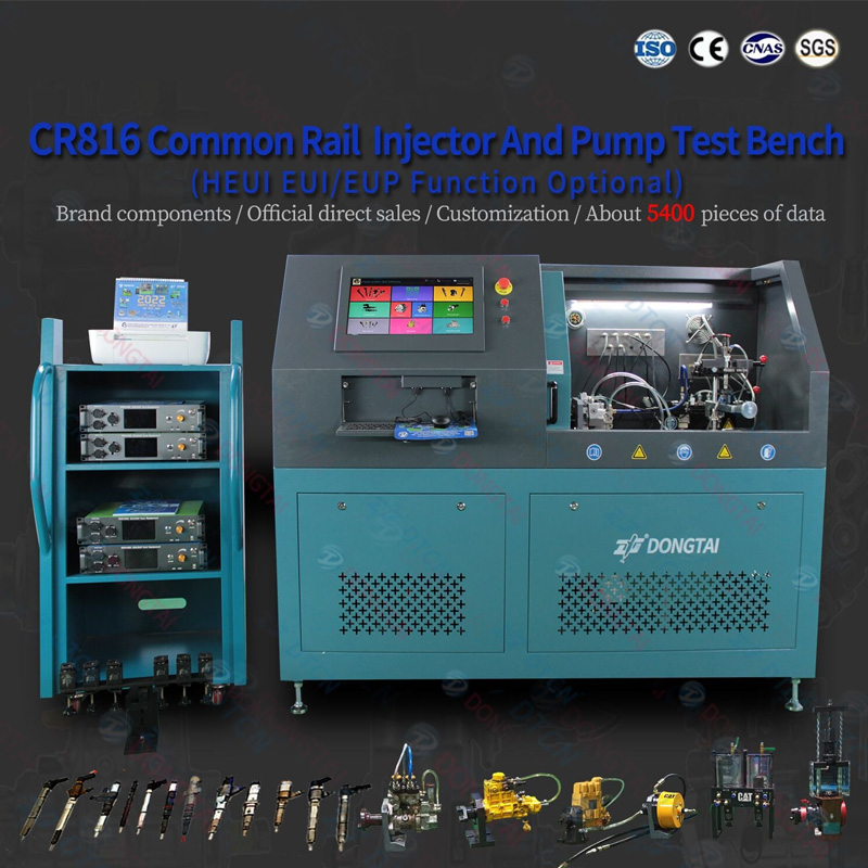 CR816 Common rail injector and pump test bench