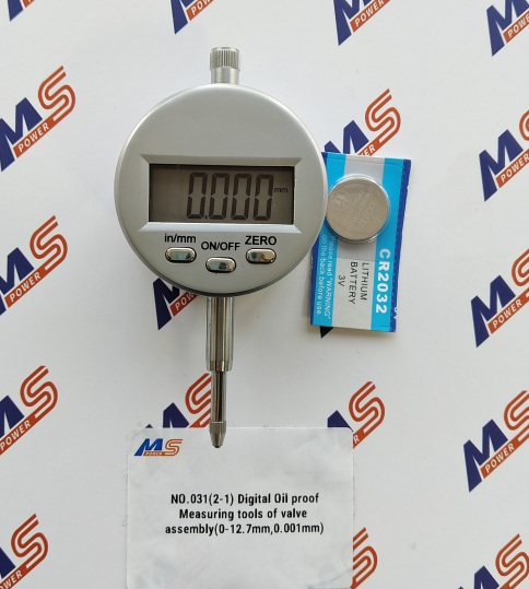 NO.031(2-1) Digital Oil proof Measuring tools of valve assembly