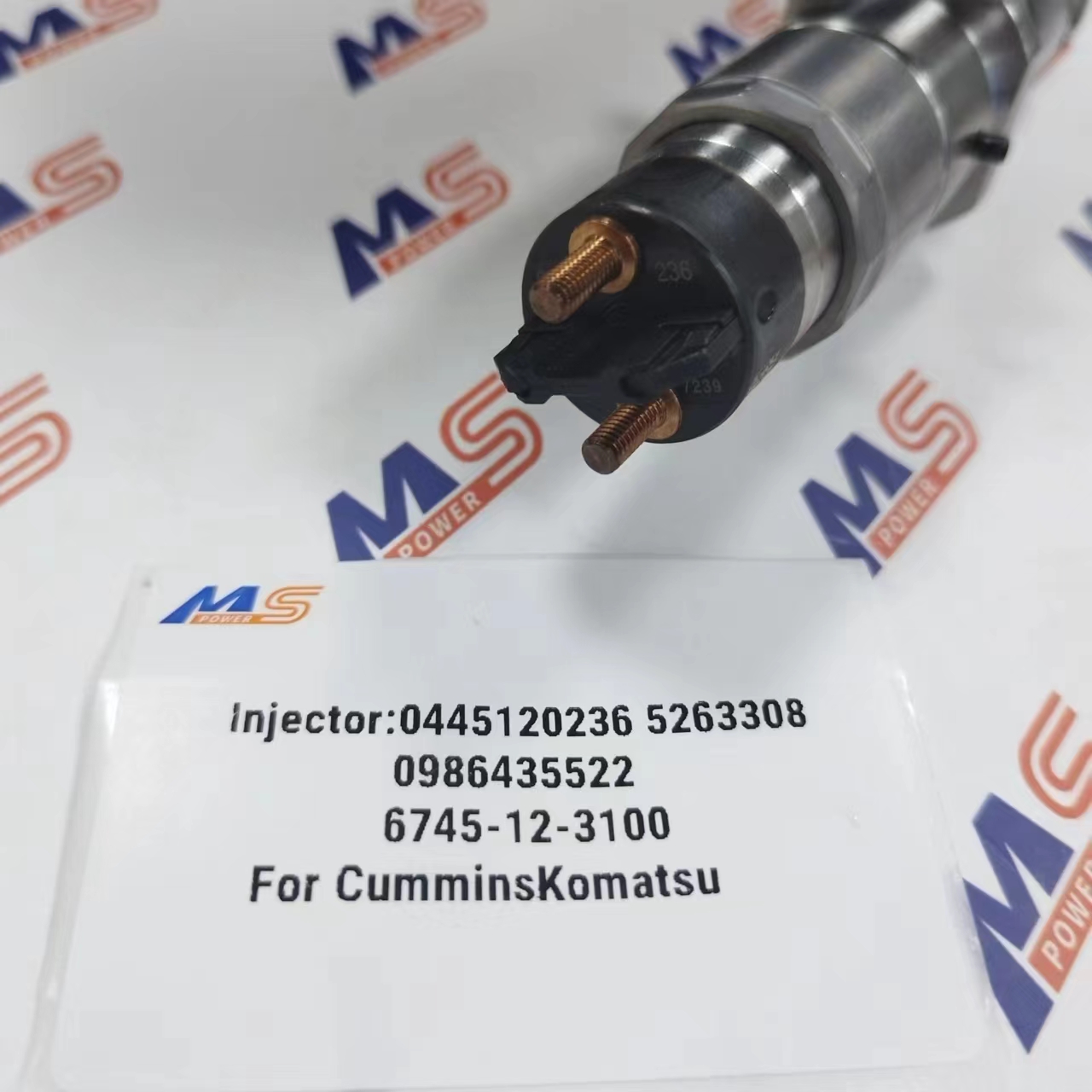 Common Rail Fuel Injector 0445120236 5263308 0986435522 6745-12-