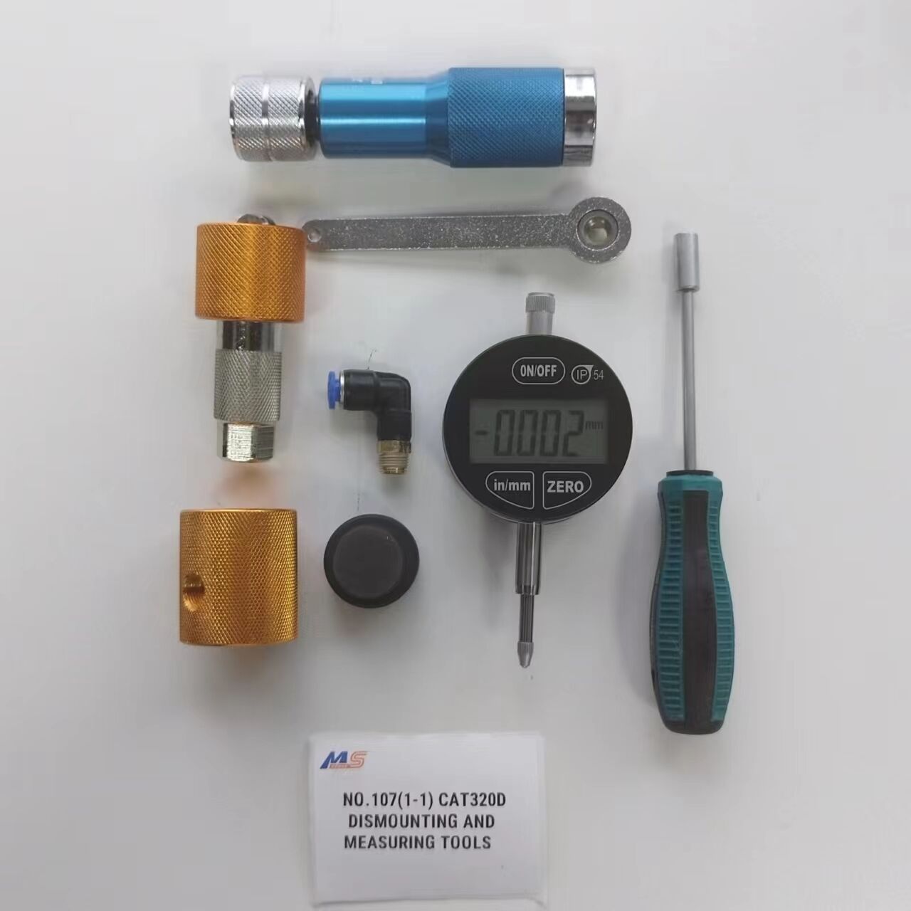 NO.107(1-1) CAT320D DISMOUNTING AND MEASURING TOOLS 