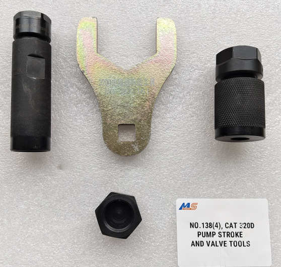 NO.138(4), CAT 320D PUMP STROKE AND VALVE TOOLS 
