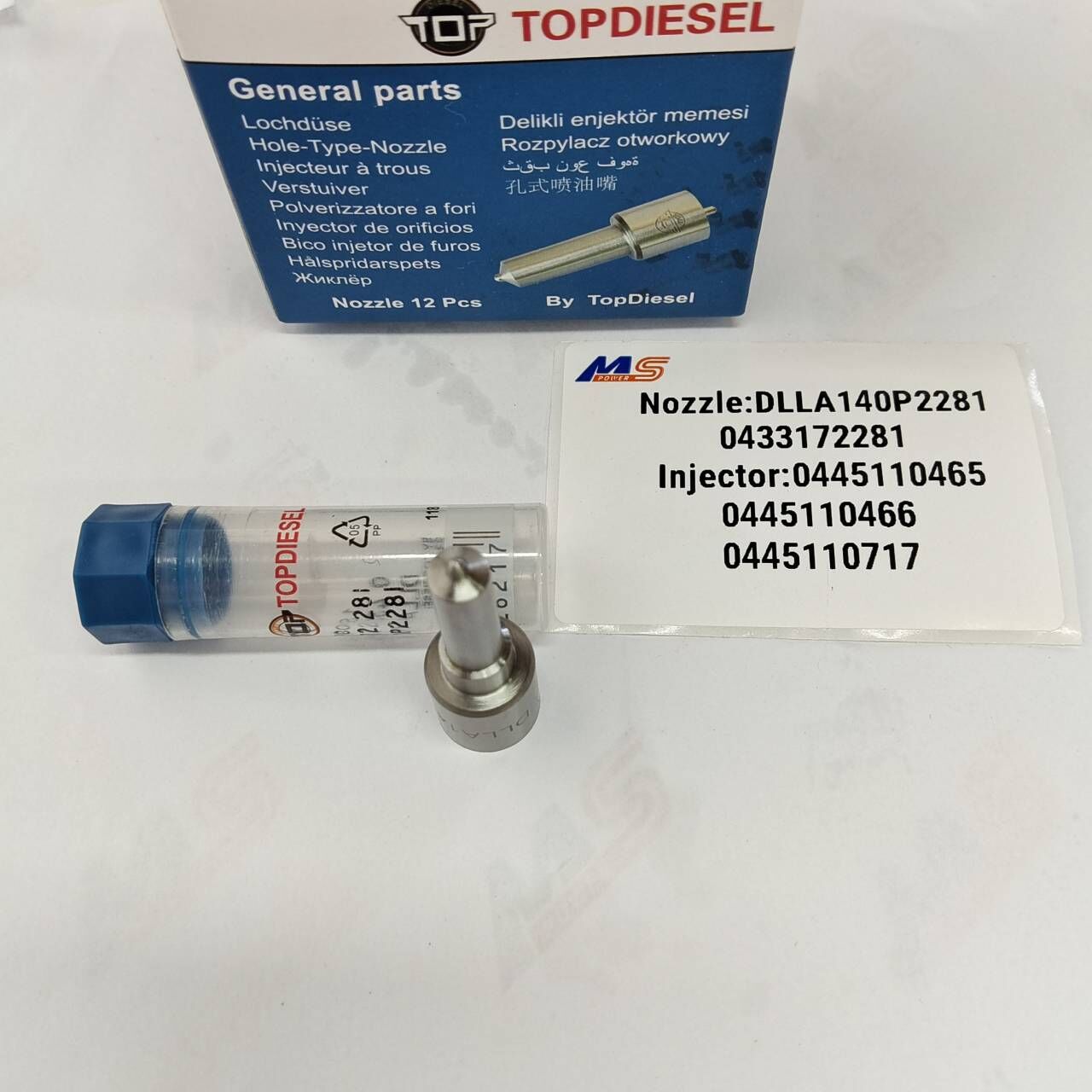 TOPDIESEL Nuzzle DLLA140P2281 