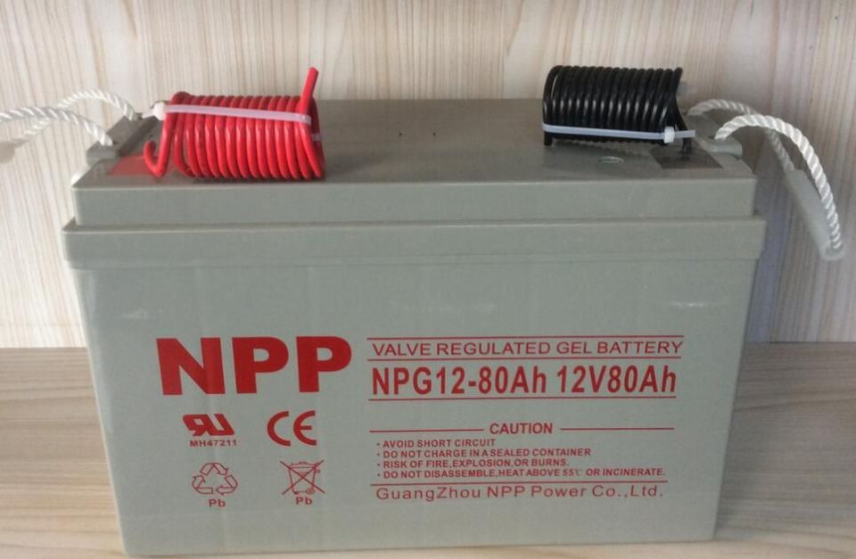 耐普胶体蓄电池NPG12-80Ah光伏发电系统如何安装？