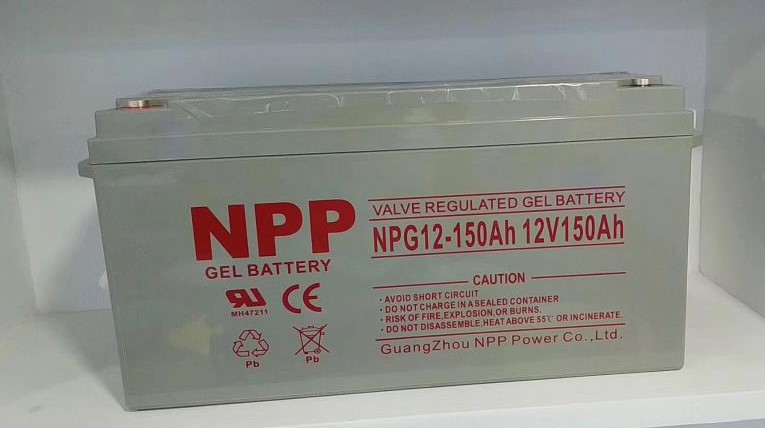 NPP耐普蓄电池NPG12-150AH电力通信电源