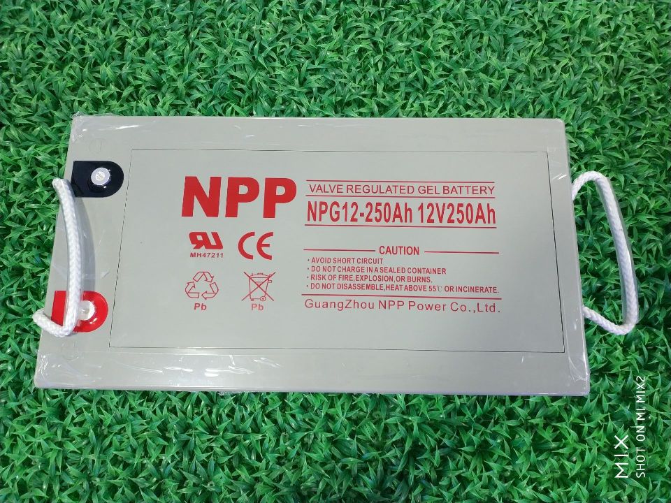 NPP蓄电池NPG12-250Ah安装现场