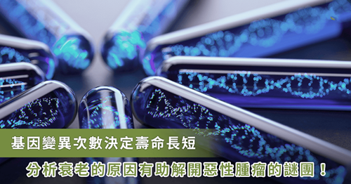壽命長短秘密揭發(fā)！英研究發(fā)現(xiàn) 基因突變越快越早死亡