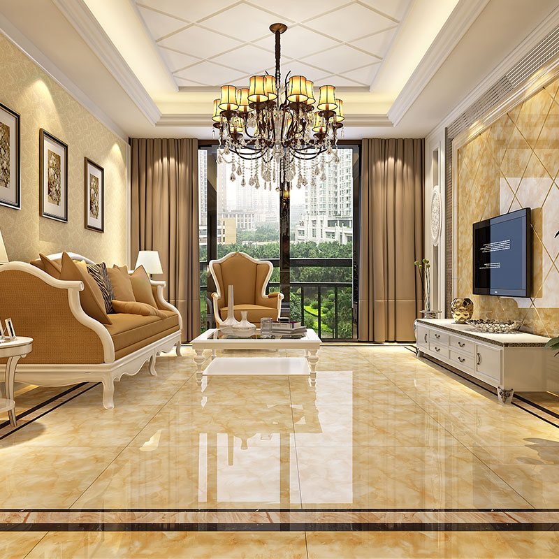 森摩 微晶石地砖电视背景墙防滑地板砖800x800欧式客厅3d正品瓷砖