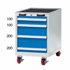 JSC-7003  四抽工具车