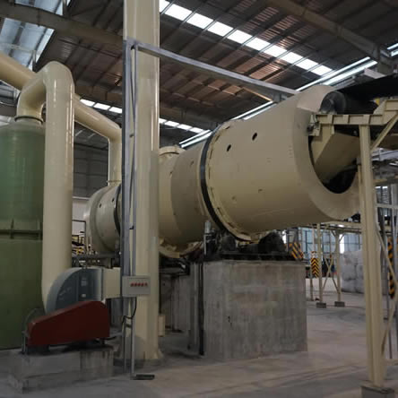 What factors affect the working efficiency of the rotary drum granulator?