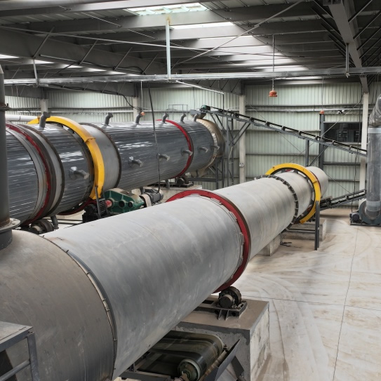 What are the conveying equipment used in organic fertilizer production lines?