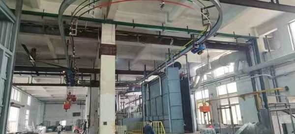 Cyclic hanging plating production equipment
