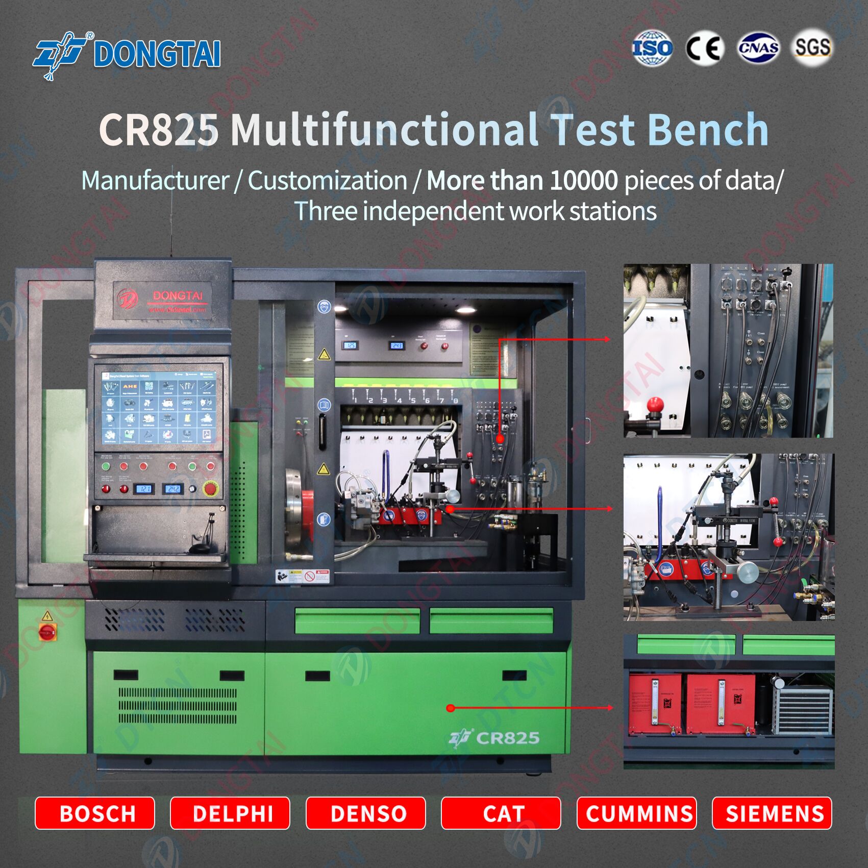 CR825 Multifunctional Test Bench