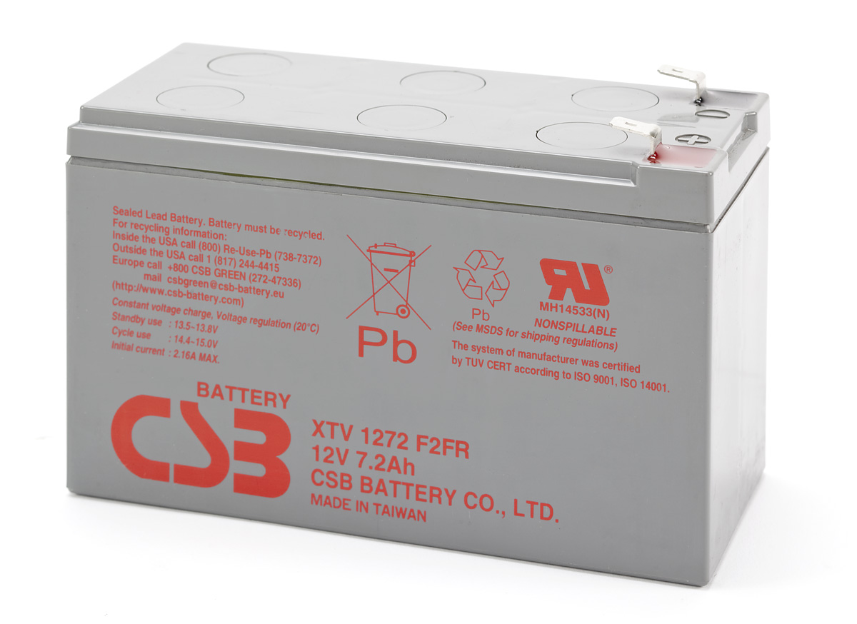 CSB蓄电池XTV1272 F