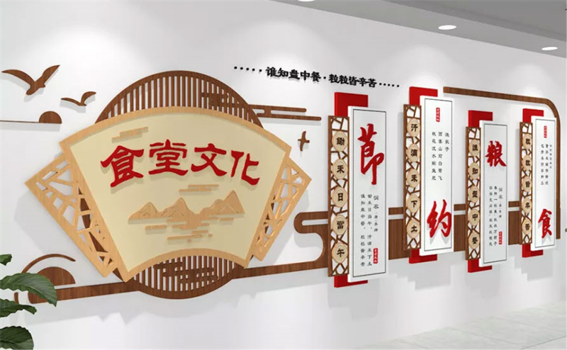 食堂文化墙