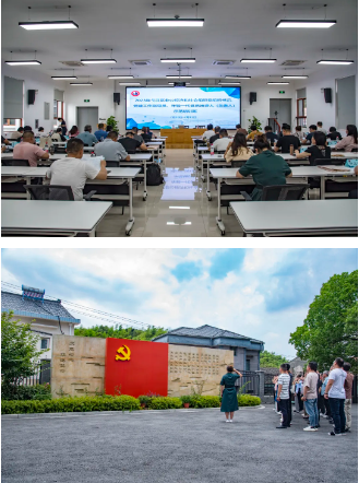 芜湖湖南商会党支部书记王习傥在浙江宁波两新学院参加示范培训班