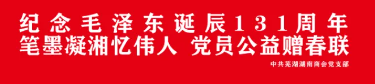 芜湖湖南商会党支部开展纪念毛泽东诞辰131周年系列党建活动