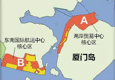 厦门自贸区地图图片