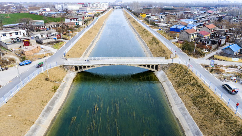 河道俯视图